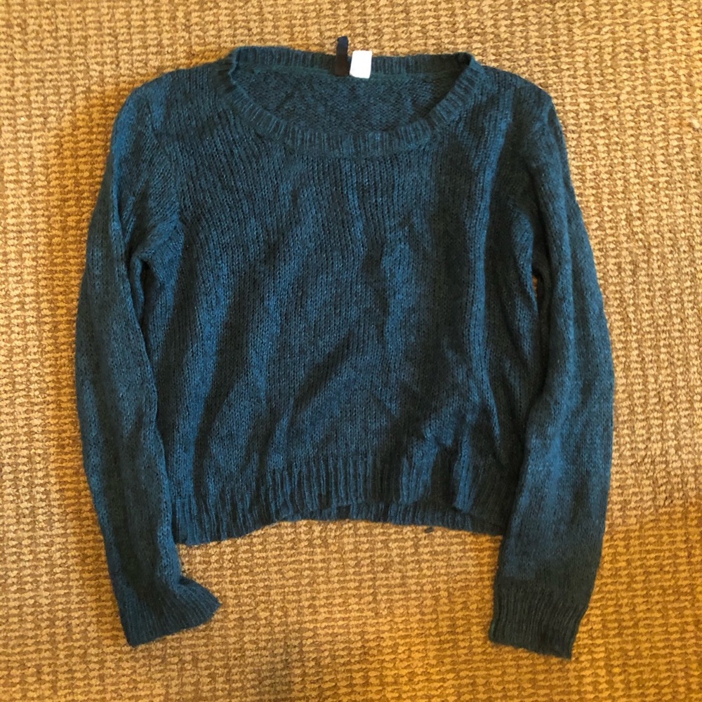 Knit Green Sweater